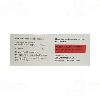 Clopiron 75 MG Tablet 10