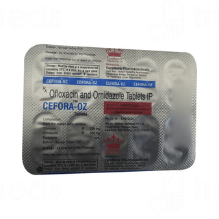 Cefora Oz 200/500 MG Tablet 10