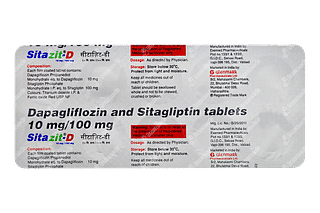 Sitazit D 10/100 MG Tablet 10