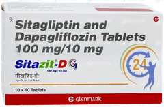 Sitazit D 100mg/10mg Tablet 10