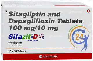 Sitazit D 10mg/100mg Tablet 10