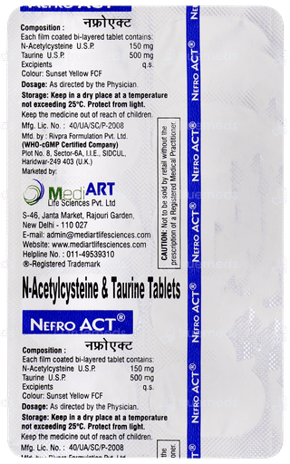 Nefro Act Tablet 10