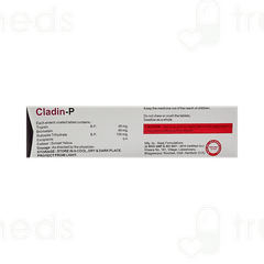 Cladin P 90/48/100 Mg Tablet 10