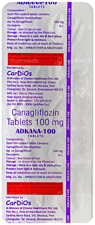 Adkana 100 Tablet 10