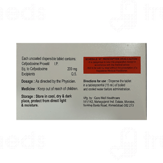 Cefocret 200 MG Tablet 10