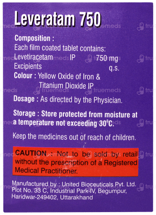 Leveratam 750 Tablet 10