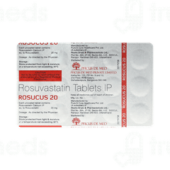 Rosucus 20 Tablet 15 Rosucus 20 Tablet 15