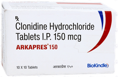 Arkapres 150 Tablet 10 Arkapres 150 Tablet 10