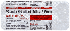Arkapres 150 Tablet 10 Arkapres 150 Tablet 10