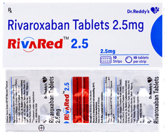 Rivared 2.5 Tablet 10 Rivared 2.5 Tablet 10