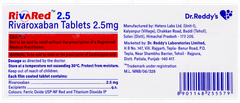 Rivared 2.5 Tablet 10 Rivared 2.5 Tablet 10
