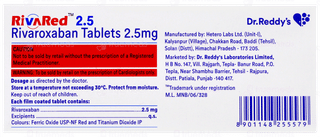 Rivared 2.5 Tablet 10