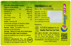 Sterical K2 7 D3 Tablet 10 Sterical K2 7 D3 Tablet 10