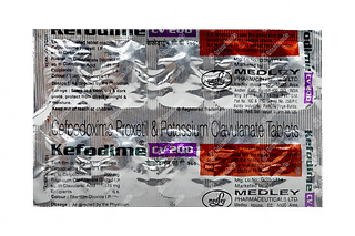 Kefodime Cv 200/125 MG Tablet 10