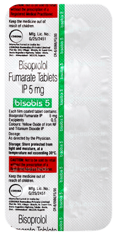 Bisobis 5 Tablet 10