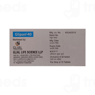 Glipan 40 MG Tablet 10