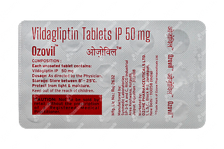 Ozovil 50 MG Tablet 15