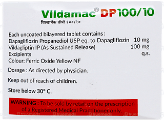 Vildamac Dp 100/10 Tablet 10