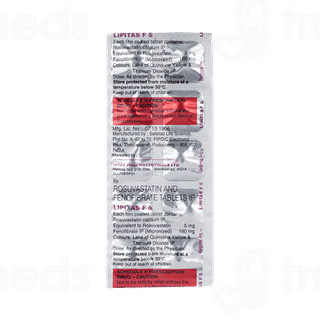 Lipitas F 5 Tablet 10