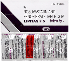 Lipitas F 5 Tablet 10