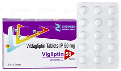 Vigliptin 50 Tablet 15