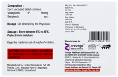 Vigliptin 50 Tablet 15