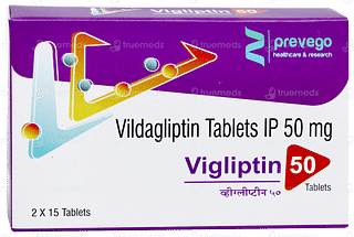 Vigliptin 50 Tablet 15