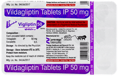 Vigliptin 50 Tablet 15