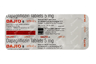 Dajio 5 MG Tablet 10