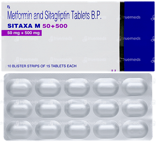 Sitaxa M 50+500 Tablet 15