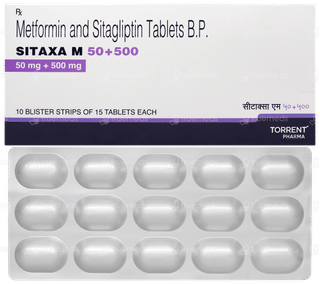 Sitaxa M 50+500 Tablet 15