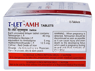 T Let Amh 40/12.5/5 MG Tablet 15