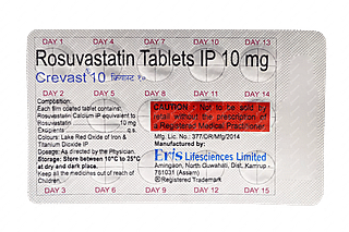 Crevast 10 MG Tablet 15