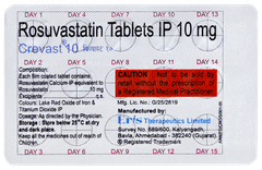 Crevast 10 Tablet 15 Crevast 10 Tablet 15