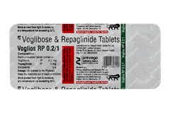 Voglios Rp 0.2/1 Tablet 10 Voglios Rp 0.2/1 Tablet 10