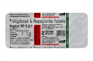 Voglios Rp 0.2/1 MG Tablet 10