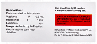 Voglios Rp 0.2/1 Tablet 10