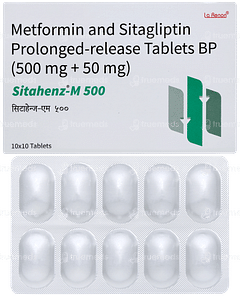 Sitahenz M 500 Tablet 10