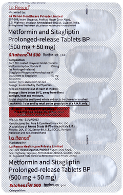 Sitahenz M 500 Tablet 10 Sitahenz M 500 Tablet 10