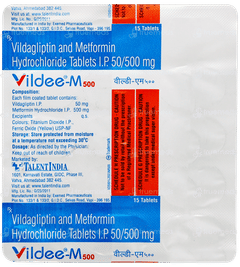 Vildee M 500 Tablet 15 Vildee M 500 Tablet 15