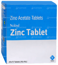 Nukind Zinc Tablet 15 Nukind Zinc Tablet 15