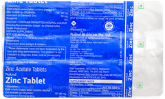 Nukind Zinc Tablet 15 Nukind Zinc Tablet 15