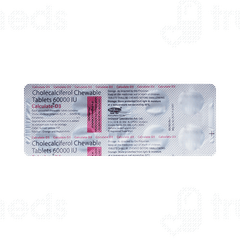 Calculate D3 Orange & Mint Sugar Free Chewable Tablet 8