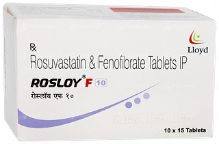 Rosloy F 10 Tablet 15
