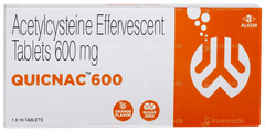 Quicnac 600 Orange Flavour Sugar Free Effervescent Tablet 10 Quicnac 600 Orange Flavour Sugar Free Effervescent Tablet 10