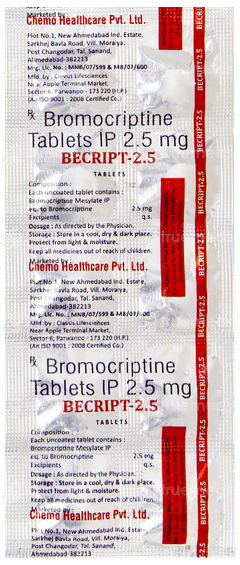 Becript 2.5 Tablet 10 Becript 2.5 Tablet 10