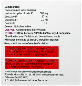 Prizide Mv 80.2 Tablet 15