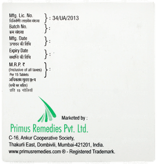 Prizide Mv 80.2 Tablet 15