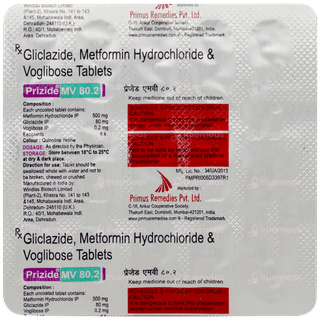 Prizide Mv 80.2 Tablet 15