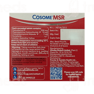 Cosome Msr Tablet 10